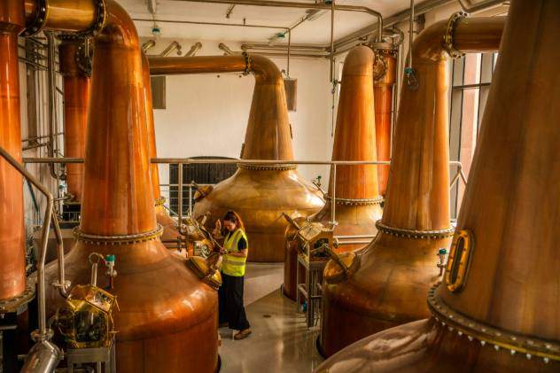 Pot still spirit
